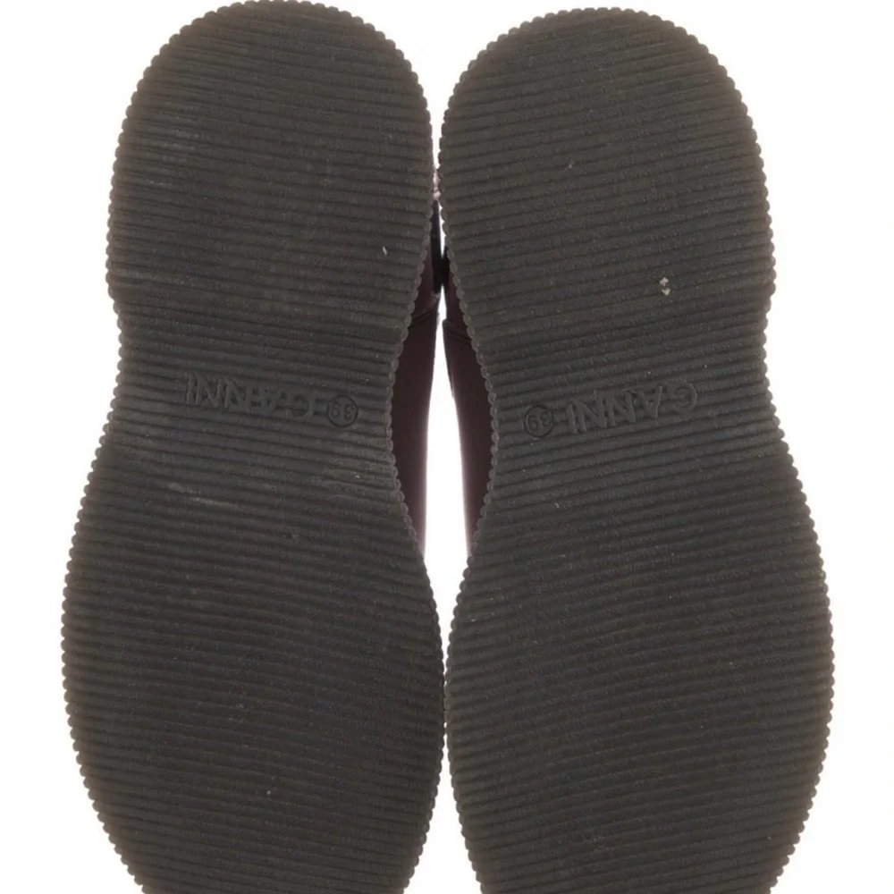 GANNI Pink Leather Chunky Chelsea Boots - Picture 5 of 5